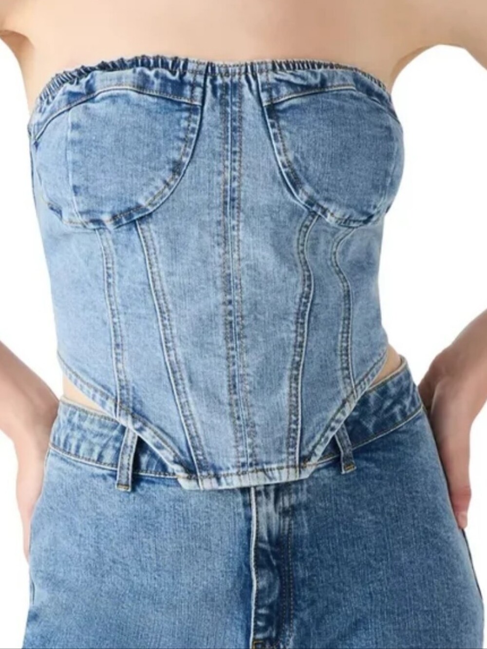 Steve Madden Jean Top